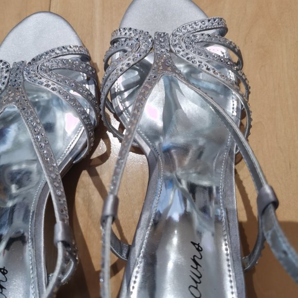 Brown's Sparkle Heeled Sandals - Picture 9 of 11